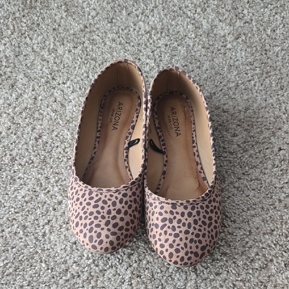 Leopard Print Arizona Flats